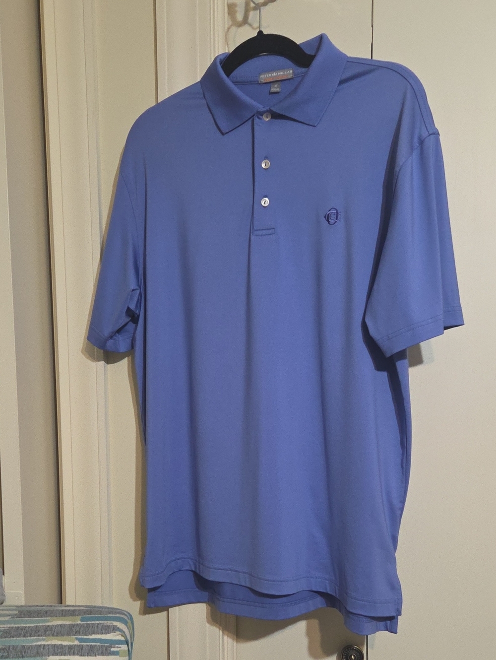 Peter Millar Golf Periwinkle Blue Summer Comfort Short-Sleeve Polo